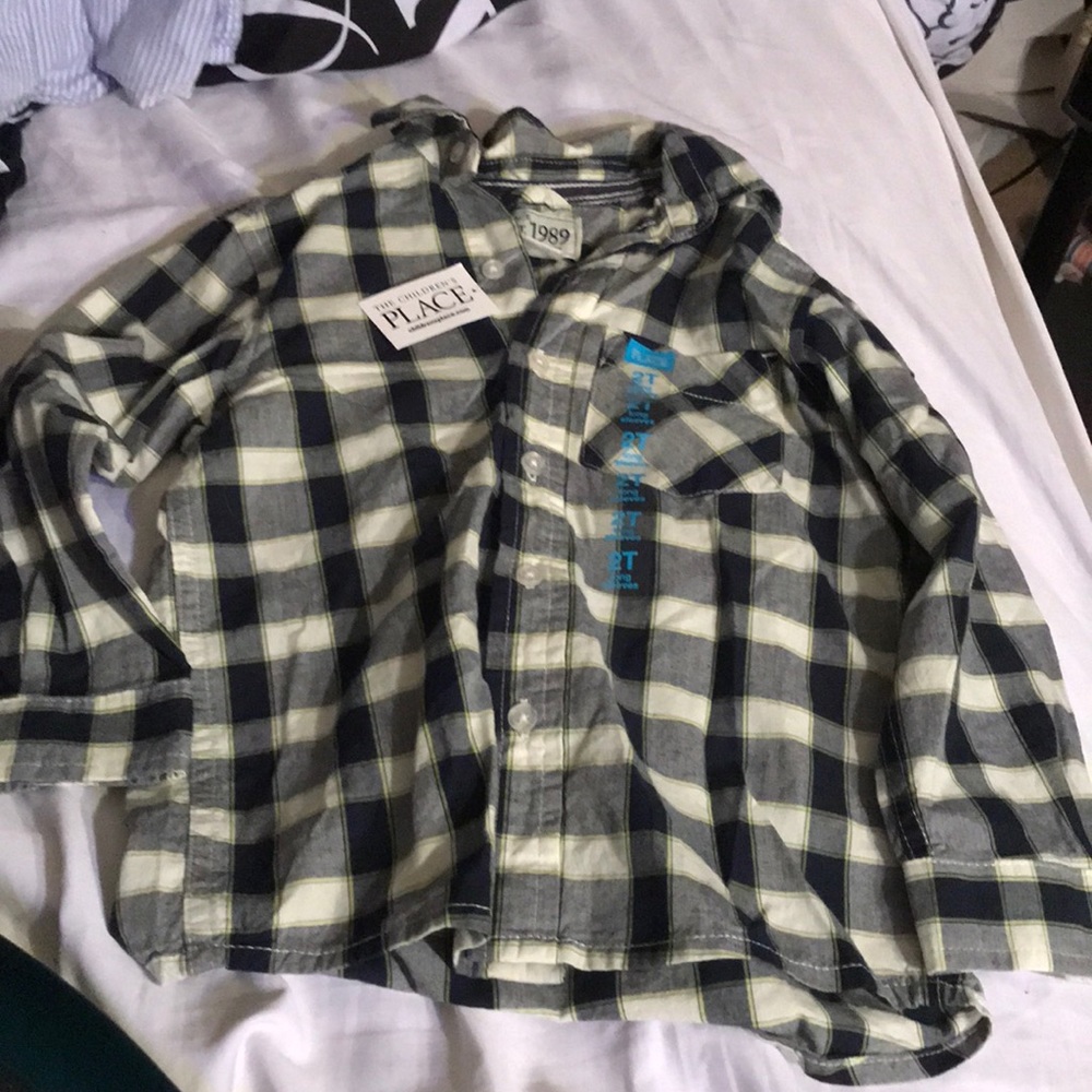 Children’s place long sleeve button down